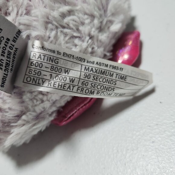 Warm and Cosy White Penguin 10 inch Microwavable Lavender Scented Stuffed Animal - Picture 5 of 7